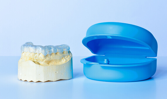 dental mouth guard and tray