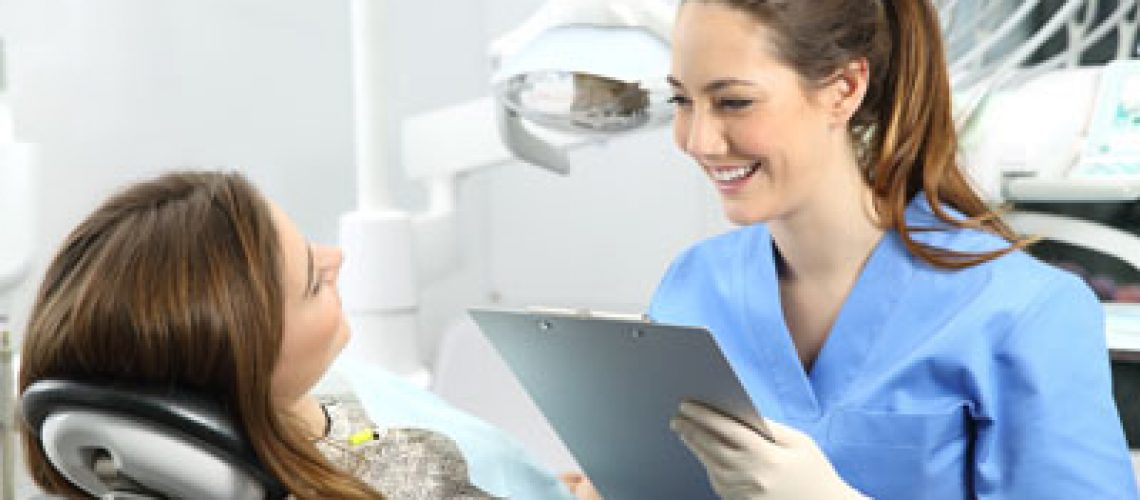 meeting with a dentist
